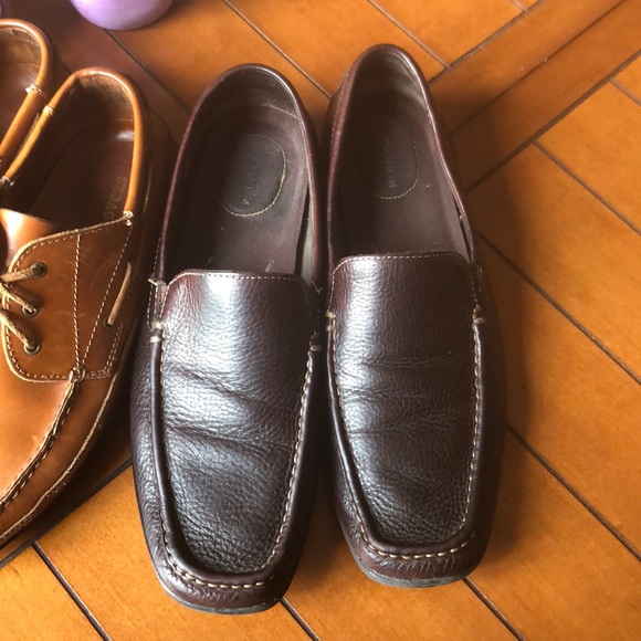 Men’s Leather Loafers, Sz.12, 4 Pair, Quality! - Picture 2 of 12